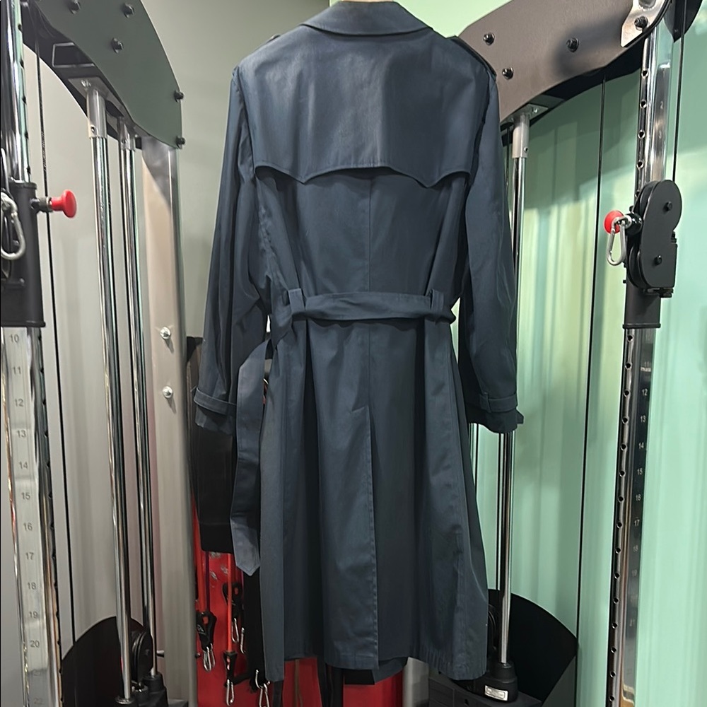 Dior Monsieur Men's Blue Trench Coat - Picture 5 of 8